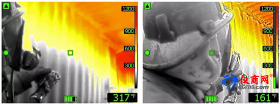 菲力爾消防用紅外熱像儀K系列特有FSX技術(shù)
