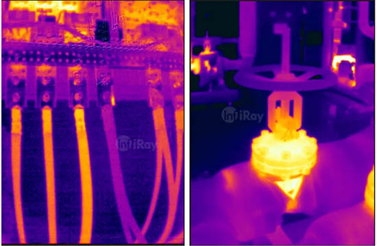 天樞C200手持測溫紅外熱像儀在電氣和熱力管道檢修方面同樣有不俗表現(xiàn)